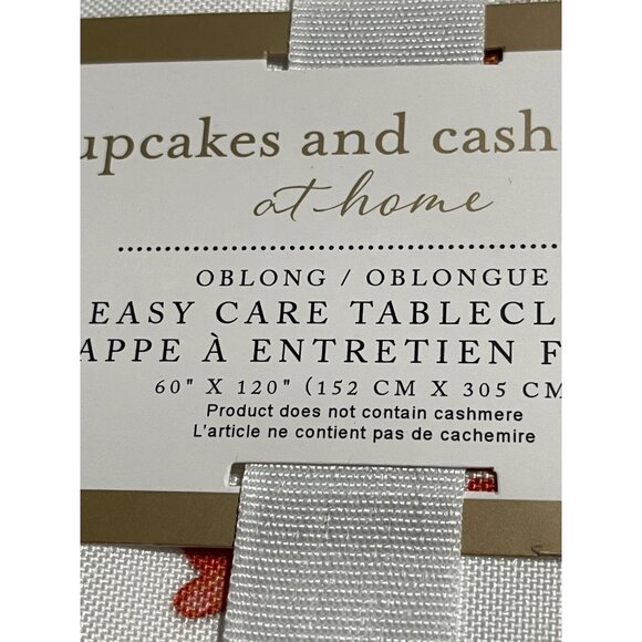 Cupcakes And Cashmere 60" X 120" Oblong Tablecloth Polyester Gingerbread House - Picture 3 of 7